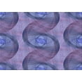 thumbnail image 1 of Ahgly Company Indoor Rectangle Patterned Deep Periwinkle Purple Area Rugs, 2' x 4', 1 of 6