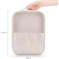 thumbnail image 2 of Bolsa para zapatos con capacidad para 3 pares de zapatos para viajes y uso diario Bolsa de almacenamiento, 2 of 7