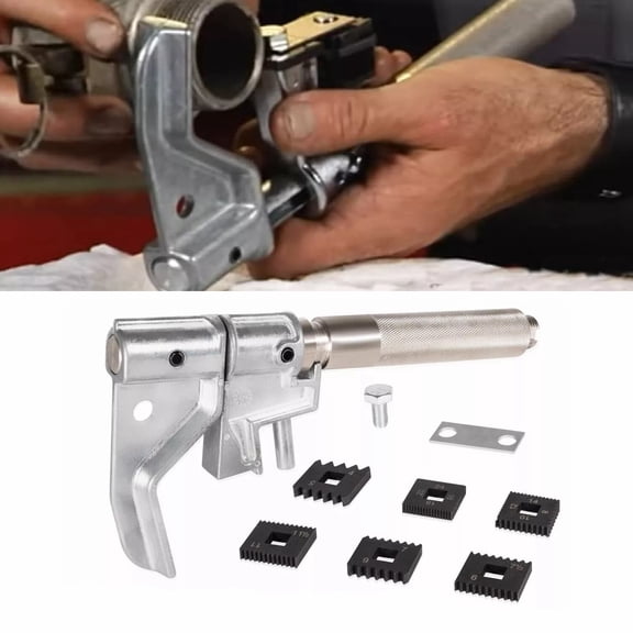 7402 Universal Outside Thread Chaser w/ 6 Dies 216884 for 1-1/4” to 5” OD