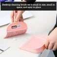 thumbnail image 4 of Mini Hand Broom Dustpan Set Dust Pan Brush Set Soft Bristle Brush Broom Small Dust Pan Brush Mini Dustpan Broom Set, 4 of 9