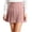 Watermelon Red, variant on Purcolt Women's Pleated School Uniform Skirt, High Waist Mini Length A-Line Pull-On Silhouette Smooth Woven Preppy Soft Feel for Travel and Everyday Wear