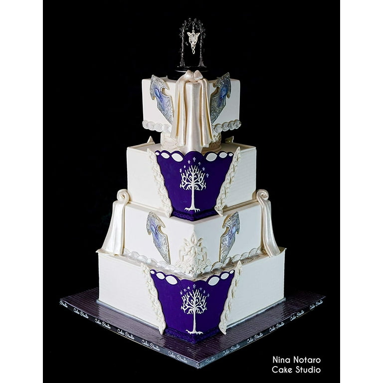 Marvelous Molds Silicone Lace Mold Martha for Cake Decorating with