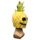 thumbnail image 2 of Máscara facial completa de látex con forma de piña para disfraz, 2 of 3