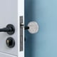 thumbnail image 5 of 2 juegos de 8 piezas de tope de puerta parachoques autoadhesivo protector de pared pomo de puerta protector anticolisión protector protector de protección, 5 of 7