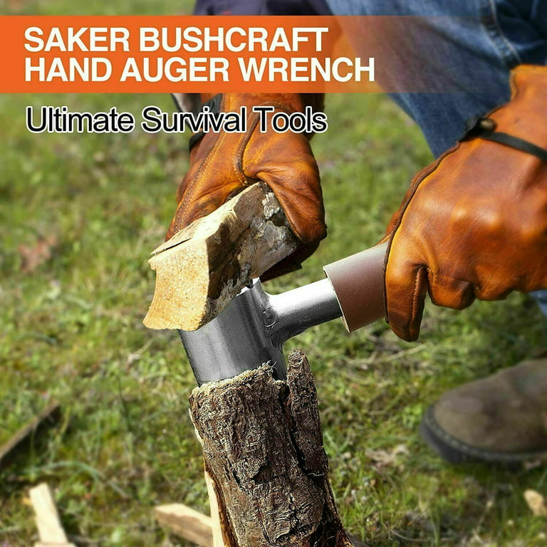 Bushcraft Gear for Survival, Bushscraft Hand Auger, Survival Tools