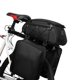 thumbnail image 1 of Pastelera de Bicicleta 3 en 1 Bolso de Maletero Bolso Impermeable para la Bicicleta Trasera Bolsa de Asiento Trasero Con 2 Bolsas Colgantes Colgantes Bolsas de Hombro de Cola, 1 of 6