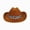 A1-Brown, variant on Ccpelsie Kids Cowboy Hat for Boy and Girl Classic 2-14 Years Cowboy Cowgirl Hat with Buckle Belt White,3-15 Years