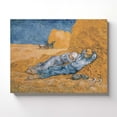 thumbnail image 4 of Noon Rest from Work Van Gogh Canvas Print, Wall Paintings, Van Gogh Canvas, Fine Art Prints, Famous Paintings, Ready To Hang for Living Room Home Wall Decor 11x14, 4 of 7
