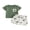 Green, variant on BemeyourBBs Toddler Baby Boys Summer Clothes Infant Baby Boys Summer Outfit Green Tractor Short Sleeve T Shirt Tops and Truck Print Pockets Shorts Set
