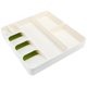 thumbnail image 1 of Soporte para utensilios para cajones, bandeja para cubiertos de PP de grado alimenticio de secado rápido, no tóxico para cajón de cocina de bao ANGGREK Otros, 1 of 8