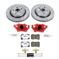 thumbnail image 2 of PowerStop Rear Z26 Street Warrior Brake Pad and Rotor Kit with Red Powder Coated Calipers Fits: DODGE Select Models KC8758-26, 2 of 4