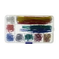 thumbnail image 1 of ruzhgo 560Pcs Wire Kit 14 Lengths U Shape Solderless Breadboard Cable Wire Kit with Plastic Box, 1 of 4