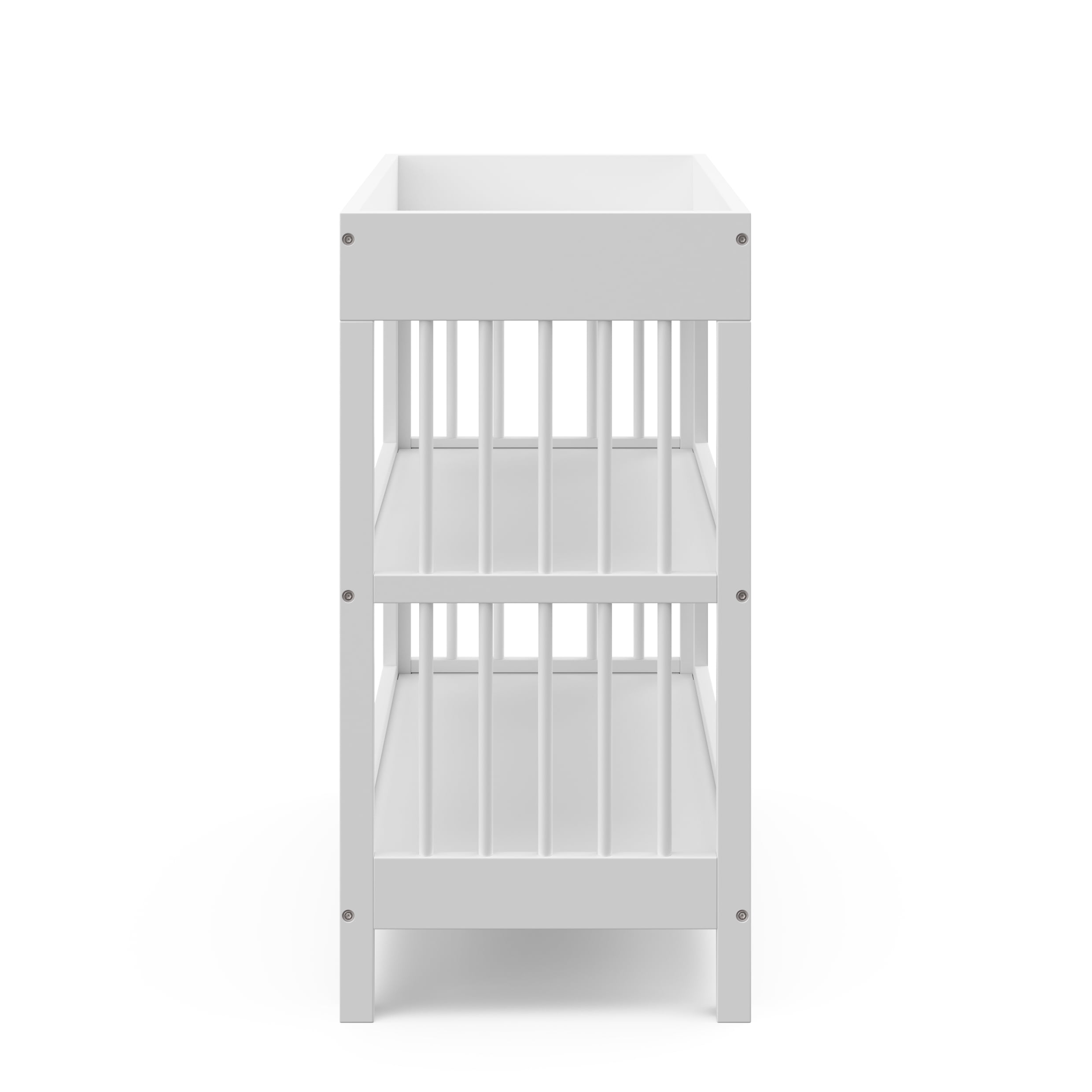 Graco Teddi Infant Wood Changing Table with Changing Pad, White