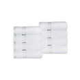 thumbnail image 2 of BNM Egyptian Cotton Luxury 8 Piece Hand Towel Set, White, 2 of 5