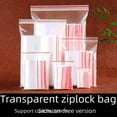 thumbnail image 1 of Bolsa autosellante, bolsa de sellado transparente, bolsa densa impermeable, bolsa de plástico para embalaje de ropa, bolsa de huesos, 1 of 5