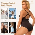 thumbnail image 2 of Joyshaper Tummy Control Bodysuit For Women Mesh U-neck bodysuit Seamless Body Shaper, 2 of 6