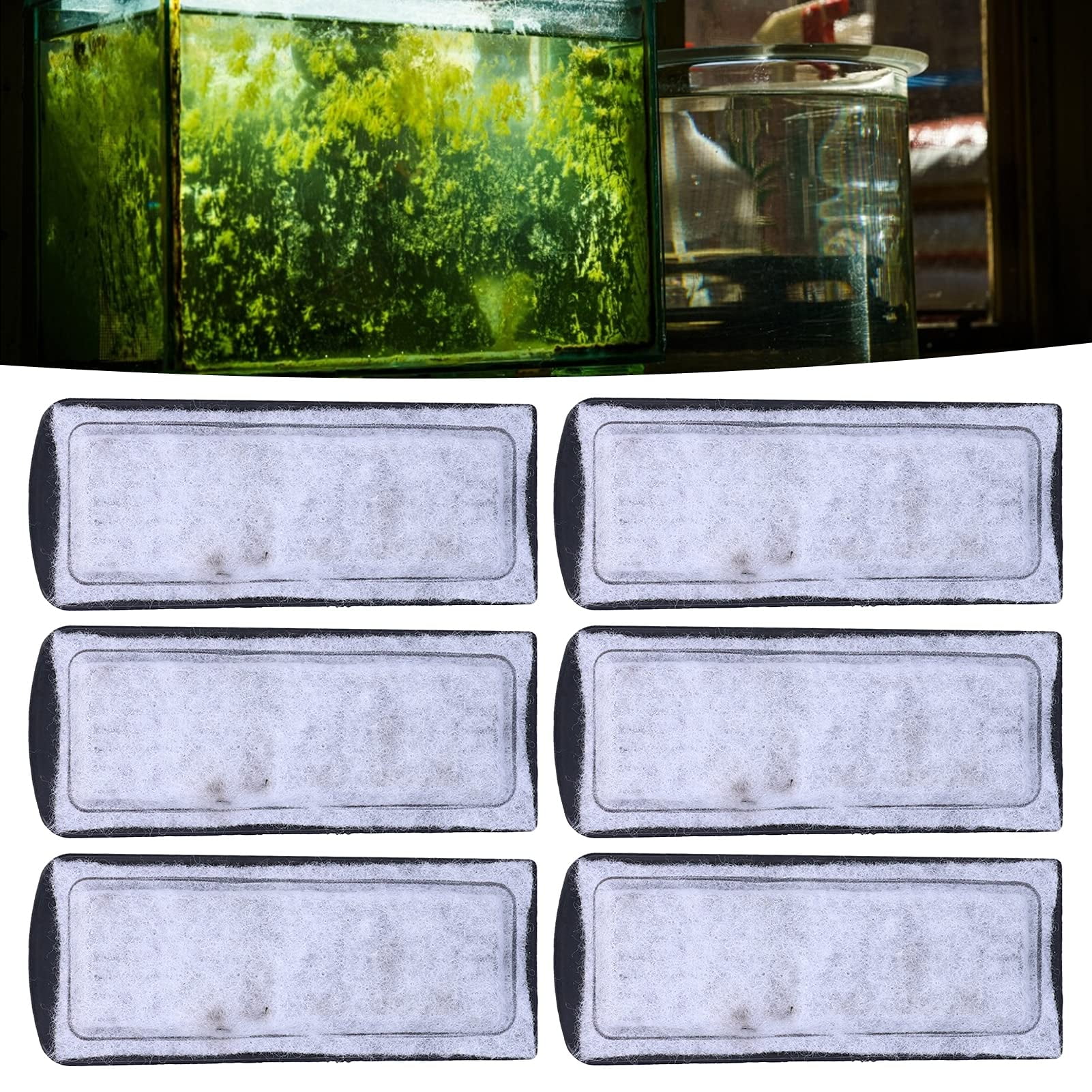Aquarium Filter Cartridge, Simple Clean Fish Tank Filter Cotton with