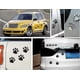 thumbnail image 4 of 4/12pcs 3d Chrome Dog Paw Footprint Car Sticker, Auto Emblem Decal Decoration, 4 of 5