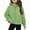 Green, variant on Byoo Toddler Girls Zip Up Hoodies Solid Color Pocket Sweatshirt Jacket Fall Outdoor Aactive Kids Jacket