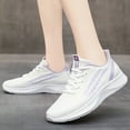 thumbnail image 4 of CHICVOMEY Women Walking Shoes with Shock-Absorbing Cushion Breathable for School Work & Daily Comfort Casual Shoes Tennis&Running Sneakers, 4 of 6