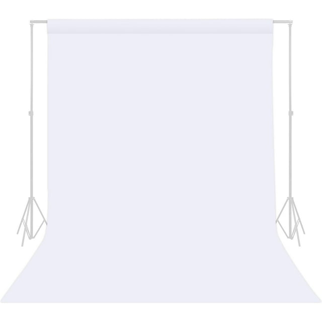 White Photography Backdrop - 10 x 12 FT Polyester Backdrops for Photoshoot Background Screen for Photo Backdrop Video Photography Studio Photo Backgrounds Background Screen Parties