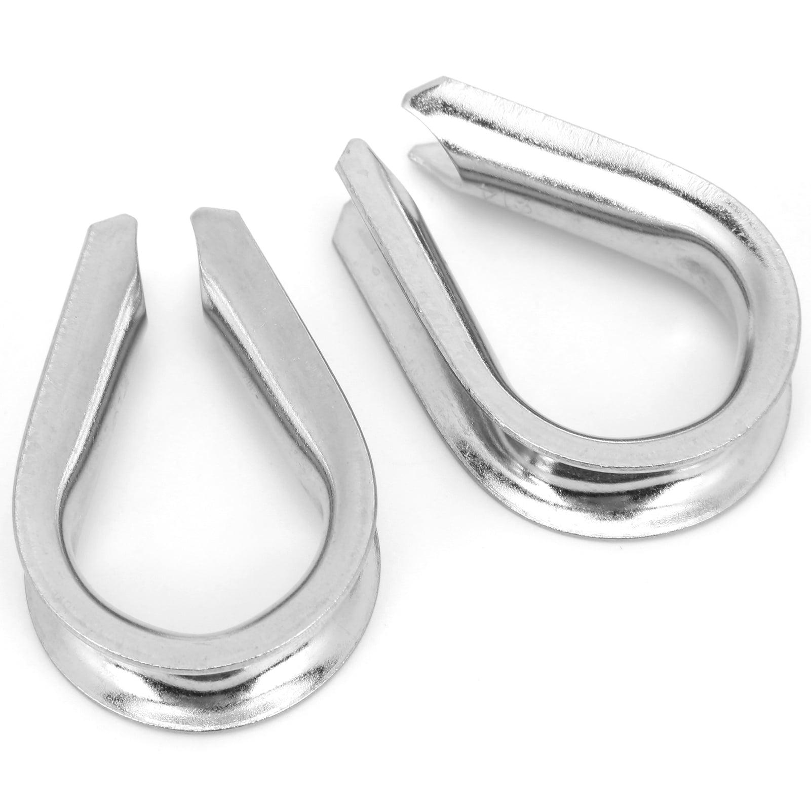 Boat Wire Rope Clamp, Stainless Steel Protective Marine Wire Rope Clamp