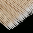thumbnail image 4 of DOLITY 6x100 Pieces Pointed Wood Cotton Swab Bud Cosmetics Tool 6 Pcs, 4 of 8