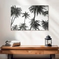 thumbnail image 2 of Elephant Stock Tropical In Black And White Wall Art - Horizontal Canvas Wall Art - Living Room Wall Decor - Floral And Botanical Canvas - Black And Gray Decor By Sisi And Seb - 24" x 16", 2 of 7