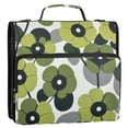 thumbnail image 5 of FORMRS Zipper Binder with Shoulder Strap 2-inch Ring 500 Sheet Capacity File Bag, Gray Floral, 5 of 5