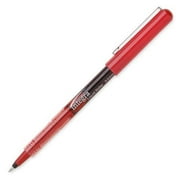 Angle View: 30020 Integra Liquid Ink Rollerball Pen - 0.5 mm Pen Point Size - Red Ink - 12 / Dozen