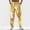 Gold*, variant on Men's Pants Shiny Solid Color with Pocket Loose Fit Nightclub Disco Pants Chic Casual Trousers