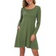 thumbnail image 3 of Vestidos casuales de manga larga con bolsillos para mujer Fokelyi LRWJ1046-73, 3 of 7