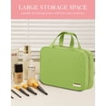 thumbnail image 6 of HOTOR Travel Toiletry Bag for Women & Men, Spacious Hanging Hook Makeup Bag for Travel Essentials, Avocado Green, 6 of 6