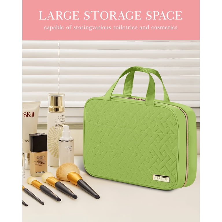 green toiletries travel bag Terra Thread Sustainable Toiletry Olive Crafted from durable The Swift - Green: Chic