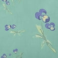 thumbnail image 2 of 16" x 16" Simply Daisy Violets Scattered Polyester Indoor/Outdoor Pillow, Spring Green Qty 1, 2 of 3