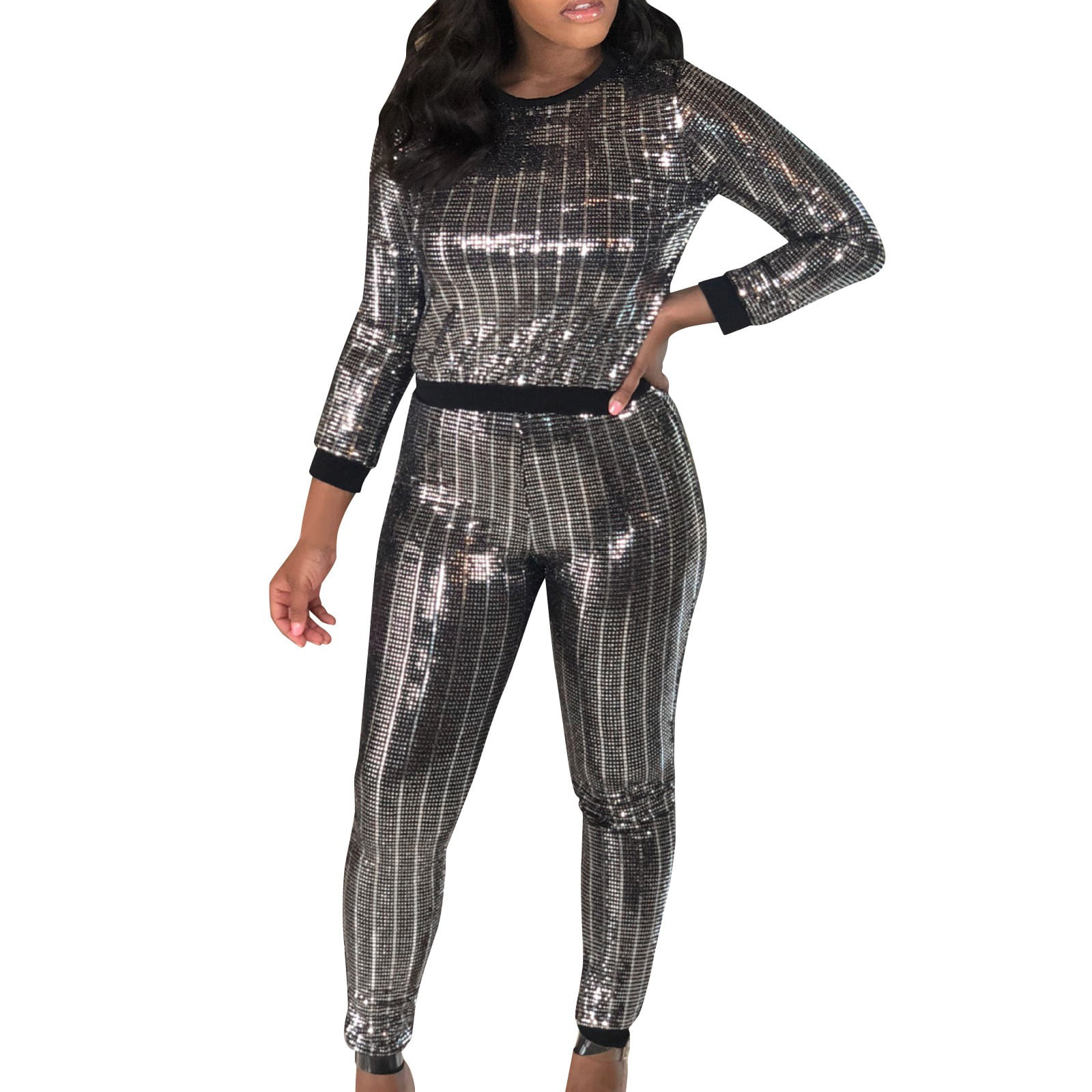 Source Sparkle Glitter Sequins Womens basketball jersey dress with