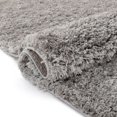 thumbnail image 5 of Well Woven Celeste Olympic Modern Solid Shag Silver 9'3" x 12'6" Shag Pile Soft Area Rug, 5 of 7