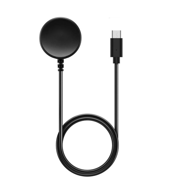 Base de cable de carga con estuche de aluminio (USB-C) (3,3 pies/1 m) Cargador inalámbrico para reloj