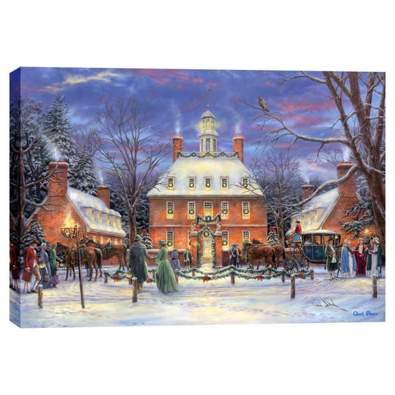 Cortesi Home 'The Governor's Party' by Chuck Pinson Painting Print on Wrapped Canvas