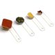 thumbnail image 1 of Cucharas medidoras visuales: fácil de leer, diseño galardonado, claras, inastillables, herramientas de cocina apilables para cocinar, 1 of 5