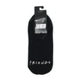 thumbnail image 4 of Friends Logo Black Juniors Slippers, 4 of 4