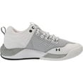 thumbnail image 6 of Under Armour Women's HOVR Block City Volleyball Shoe, White (101)/Black, 6 M US, 6 of 8