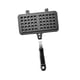 thumbnail image 3 of Máquina para hacer gofres, sartén para gofres con asa, sartén para gofres de cocina, sartén para gofres de mano, plancha para gofres para el hogar,, 3 of 9