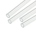 thumbnail image 1 of Acrílico Tubo Transparente Rígido Redondo Tubo 8mm ID 12mm OD 14" para Lámparas y Linternas, Agua Refrigeración Sistema 4uds, 1 of 6