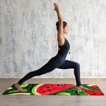 thumbnail image 6 of Watermelon Yoga Mat Towel with Feature, Storage Bag, 72.8"x26.8" - Yoga, Pilates, Fitness, Gym Towel, 6 of 6