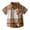 Yellow+Short, variant on Toddler 2 Pack Baby Boys Short Sleeve Plaid Shirts Button Down Shirt Top Outwear Clothes