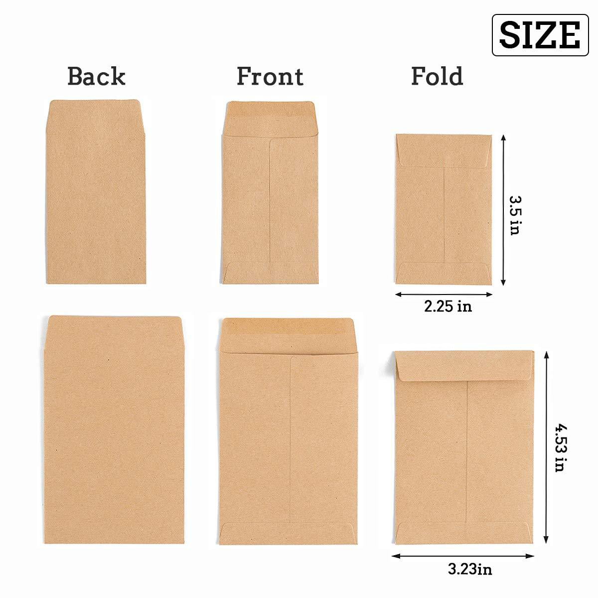 7CO-BLI-1M Size: 3 1/2 x 6 1/2 #7 Coin Envelopes Self Sealing Small Envelopes for Cash Jewelry Seeds with Peel & Press 1000 Pack 80lb Black Linen Business Cards 
