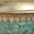 thumbnail image 4 of Cambria Aqua Marbled Traditional Centerpiece Pedestal Bowl Table Decoration Centerpiece Bowl Only, 4 of 5