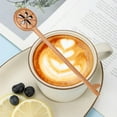 thumbnail image 6 of LEHOZIHEQ Stirring Wooden Spoons, Mini Stirring Spoon Honey Spoons, Tiny Mixing Spoon Wood Iced Tea Spoons Spoon, for Mixing Coffee Tea Beverage, 6 of 6