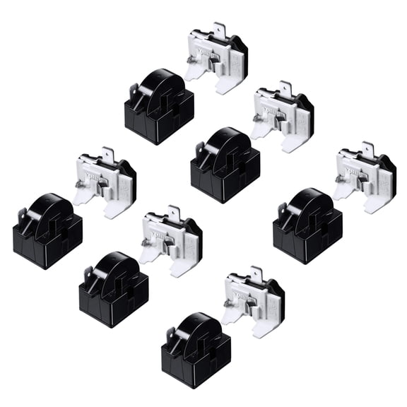 6X QP2-4.7 PTC Relay 1 Pin Refrigerator Relay and 6750C-0005P Refrigerator Overload Protector